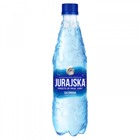 Jurajska Naturalna woda mineralna gazowana 500 ml