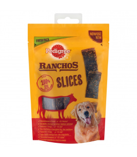 Pedigree Ranchos Karma uzupełniająca dla dorosłych psów plasterki z wołowiną 60 g