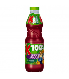 Kubuś 100 % Sok jabłko marchew banan jagoda 850 ml