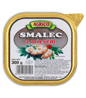 Agrico Smalec z mięsem 300 g