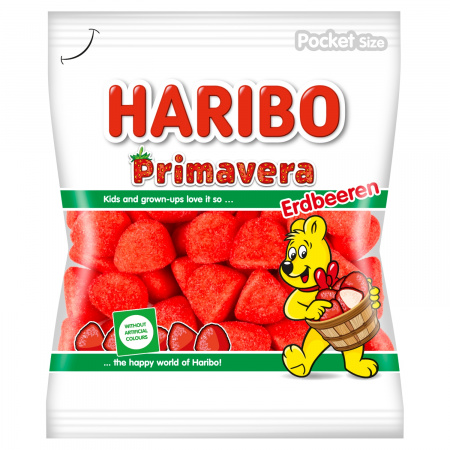 Haribo Primavera Pianki cukrowe o smaku owocowym 100 g