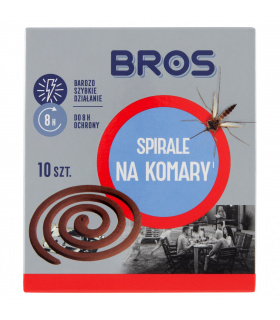 Bros Spirale na komary 120 g (10 sztuk)