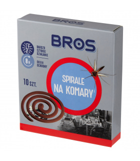 Bros Spirale na komary 120 g (10 sztuk)