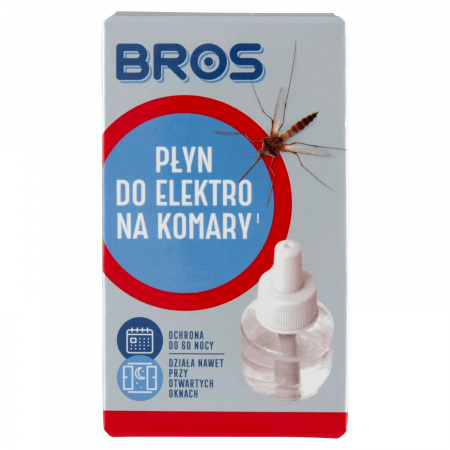 Bros Płyn do elektro na komary 40 ml