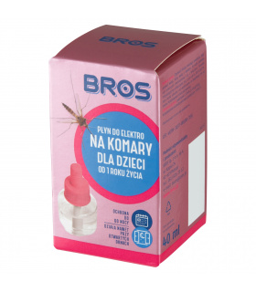 Bros Płyn do elektro na komary dla dzieci od 1 roku życia 40 ml