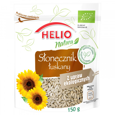 Helio Natura Słonecznik łuskany 150 g