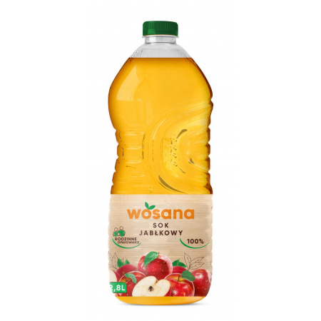 Wosana Sok 100 % jabłko 2,8 L