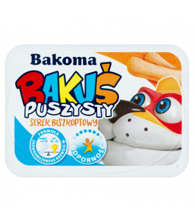 Bakoma Bakuś Puszysty serek biszkoptowy 90 g