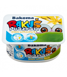 Bakoma Bakuś Puszysty serek waniliowy 90 g