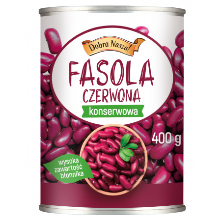 Dobra Nasza! Fasola konserwowa 400 g