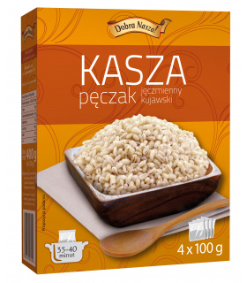 Dobra Nasza! Kasza pęczak jęczmienny kujawski 4x100 g