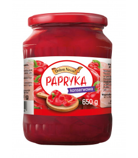 Dobra Nasza! Papryka marynowana 650 g