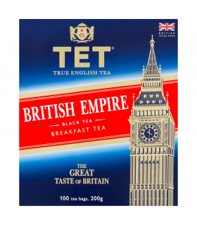 TET British Empire Herbata czarna 200 g (100 x 2 g)