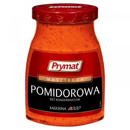 Prymat Musztarda pomidorowa 185 g