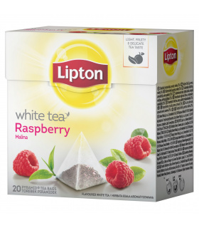 Lipton Malina Herbata biała 30 g (20 torebek)