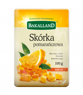 Bakalland Skórka pomarańczowa 100 g