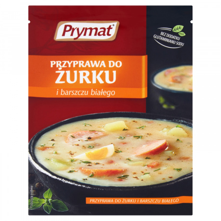 Prymat Przyprawa do żurku i barszczu białego 25 g