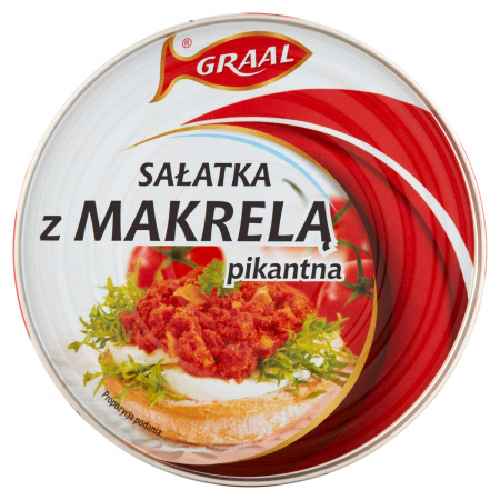 GRAAL Sałatka z makrelą pikantna 300 g