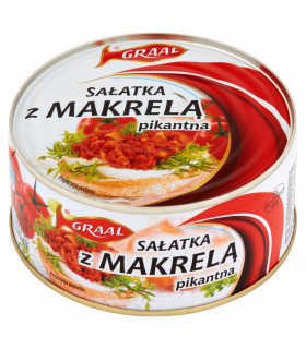 GRAAL Sałatka z makrelą pikantna 300 g