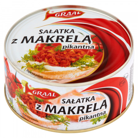 GRAAL Sałatka z makrelą pikantna 300 g