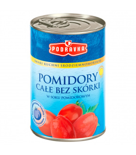 Podravka Pomidory całe bez skórki 400 g