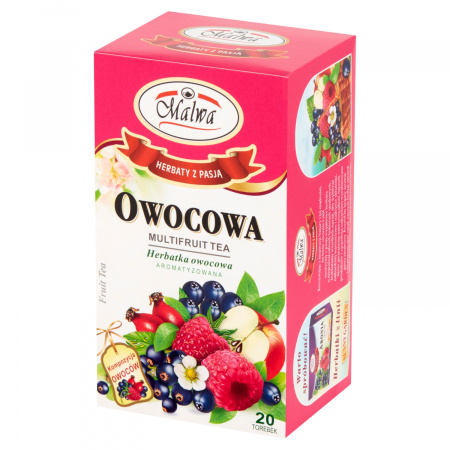 Malwa Herbatka owocowa 40 g (20 x 2 g)