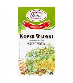 Malwa Herbatka ziołowa koper włoski 30 g (20 x 1,5 g)