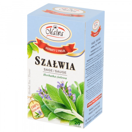 Malwa Herbatka ziołowa szałwia 20 g (20 x 1 g)