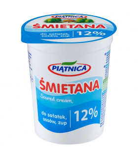 Piątnica Śmietana 12% 400 g