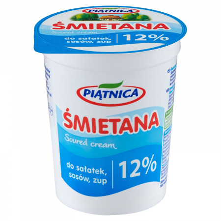 Piątnica Śmietana 12% 400 g