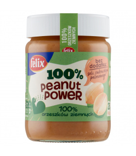 Felix Peanut Power 100% Pasta orzechowa 350 g