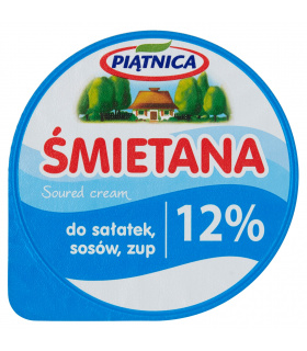 Piątnica Śmietana 12% 200 g