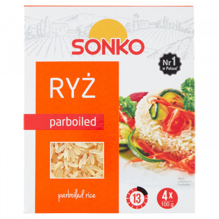 Sonko Ryż parboiled 400 g (4 x 100 g)