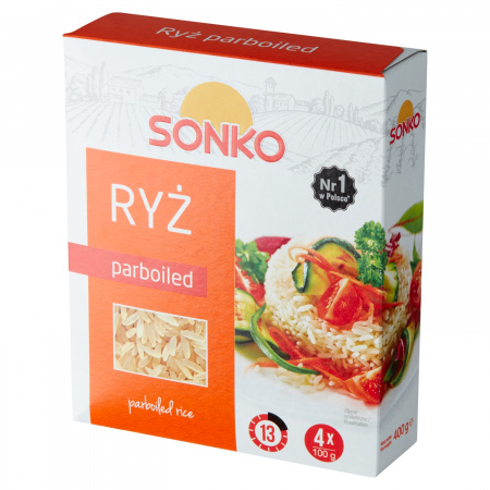 Sonko Ryż parboiled 400 g (4 x 100 g)