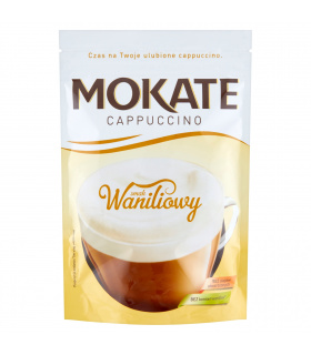 Mokate Cappuccino smak waniliowy 110 g