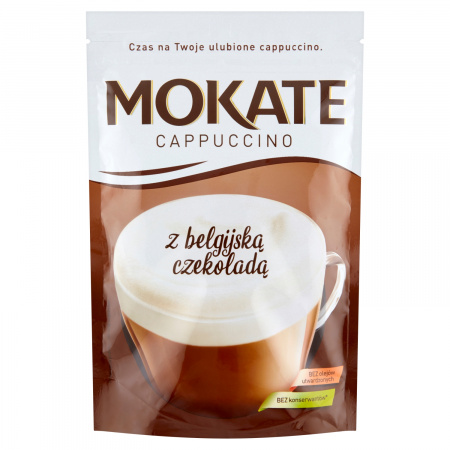 Mokate Cappuccino z belgijską czekoladą 110 g