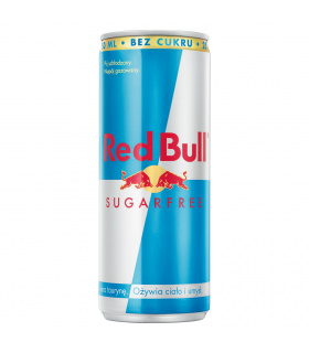 Red Bull Napój energetyczny bez cukru 250 ml