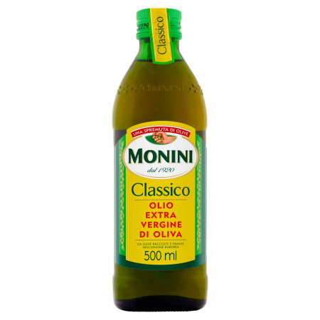 Monini Classico Oliwa z oliwek najwyższej jakości z pierwszego tłoczenia 500 ml