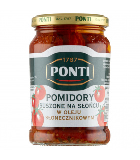 Ponti Pomidory suszone na słońcu w oleju słonecznikowym 280 g